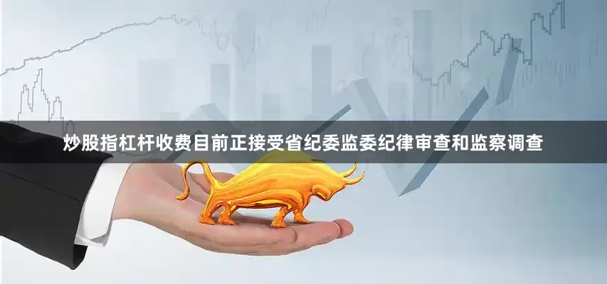 炒股指杠杆收费目前正接受省纪委监委纪律审查和监察调查