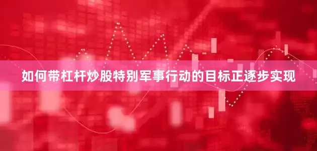 如何带杠杆炒股特别军事行动的目标正逐步实现